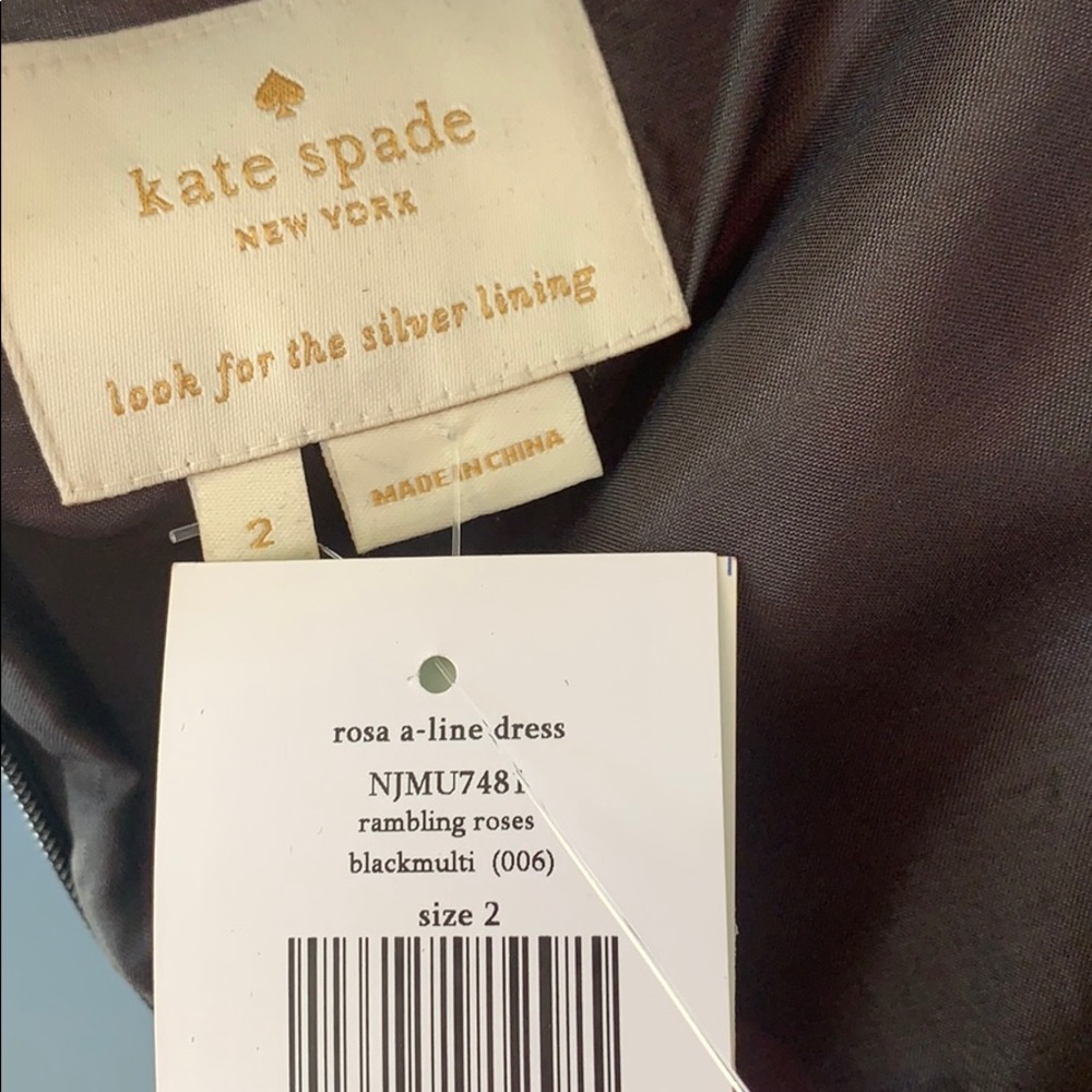 KATE SPADE Rose A-Line Cocktail Dress NWT - Picture 6 of 6